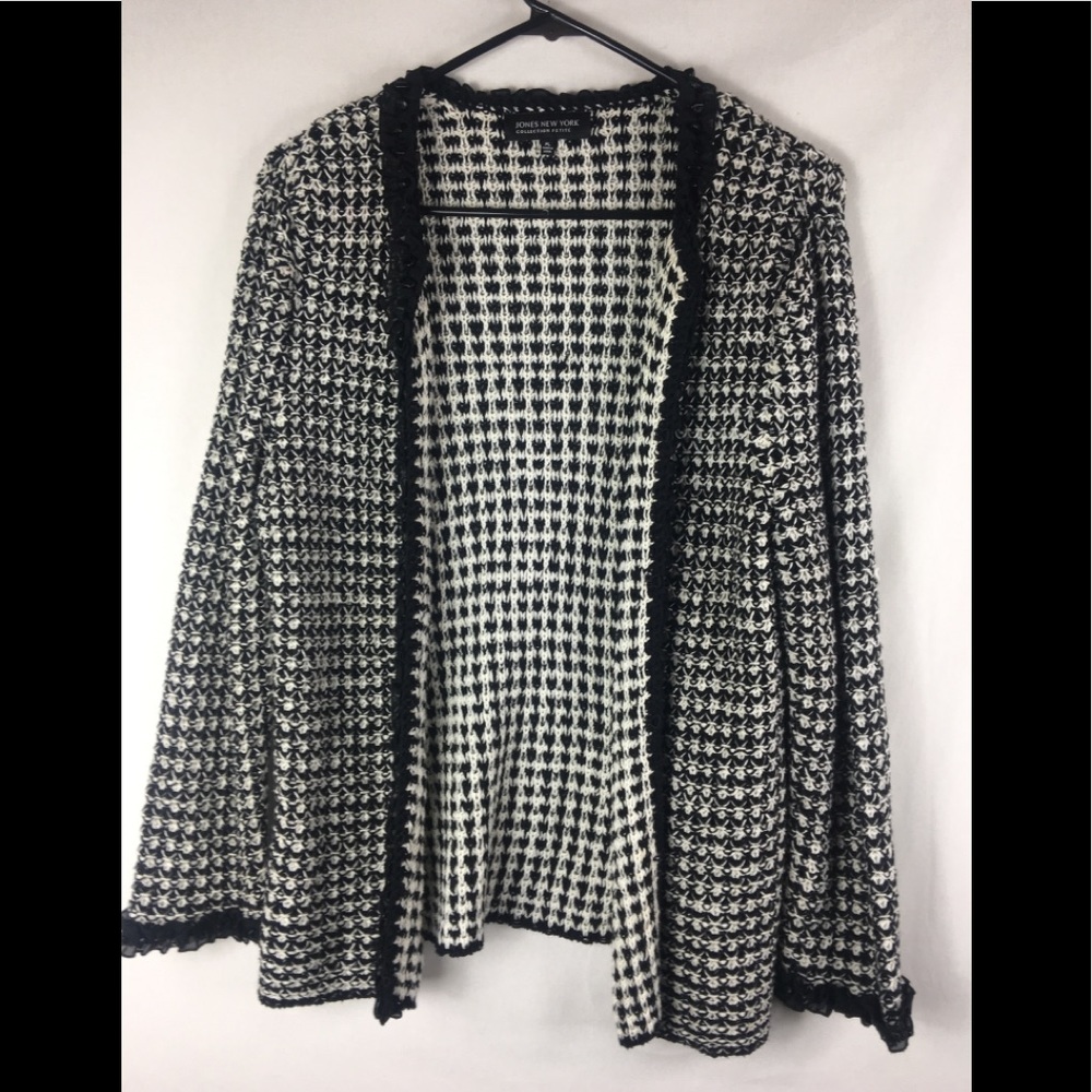 Jones New York collection petite knit cardigan PL